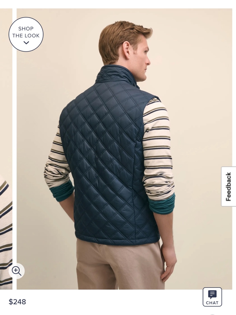 Brooks Brothers Insulated Quilted Sleeveless Puffer Vest in Forest Green NWOT - Picture 5 of 14